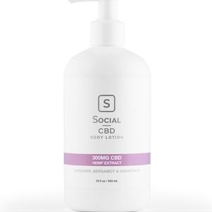 Social Rest Lavender, Bergamot, Chamomile  Body Lotion 12 fl.oz
